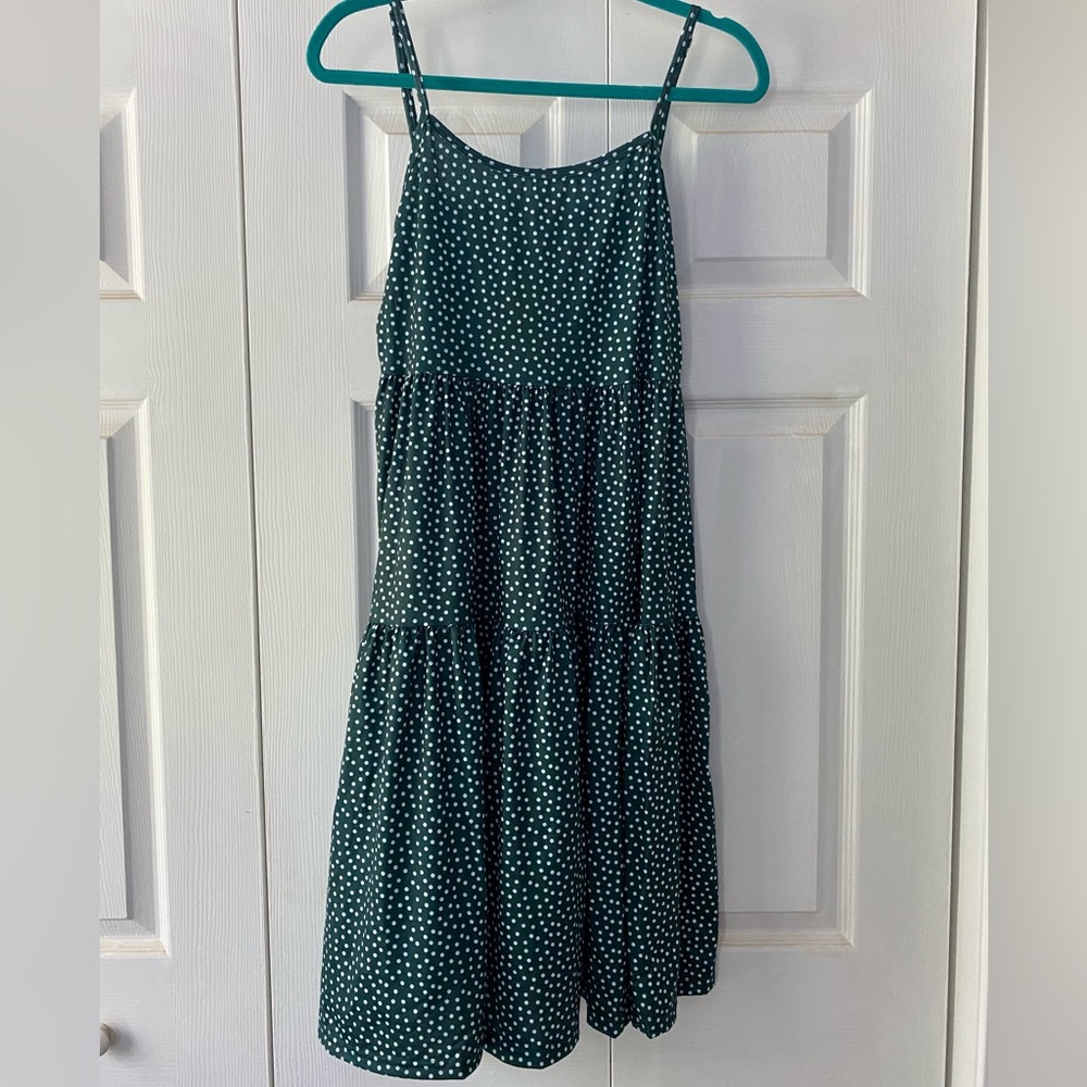 Maternity spaghetti strap sundress